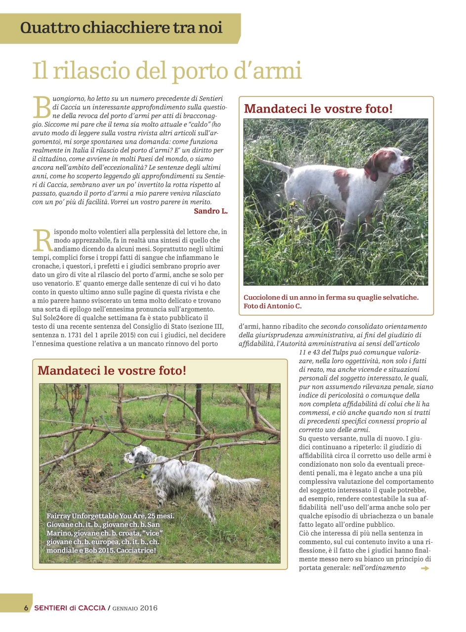 SENTIERI DI CACCIA Preview Pages