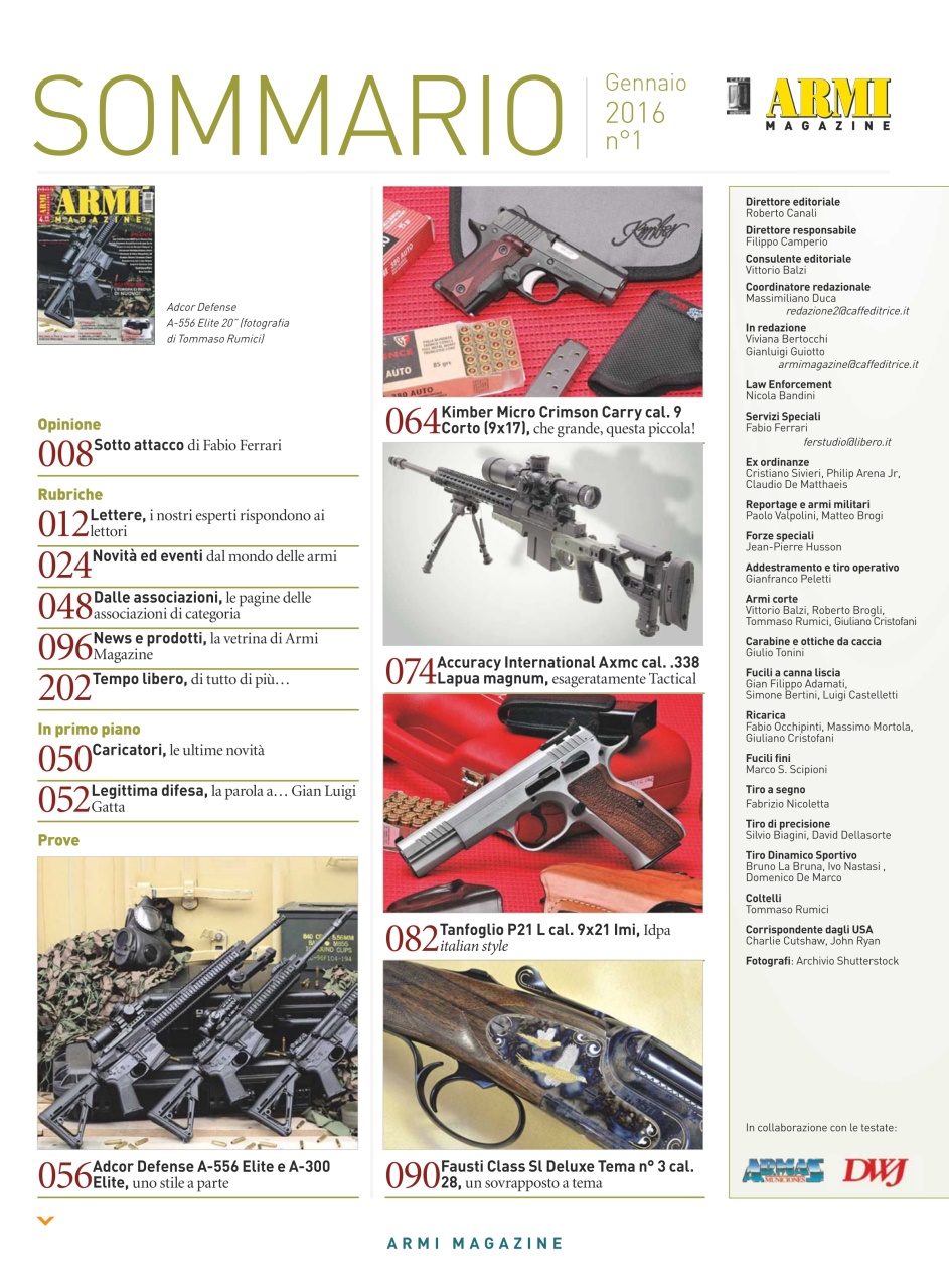 ARMI MAGAZINE Preview Pages