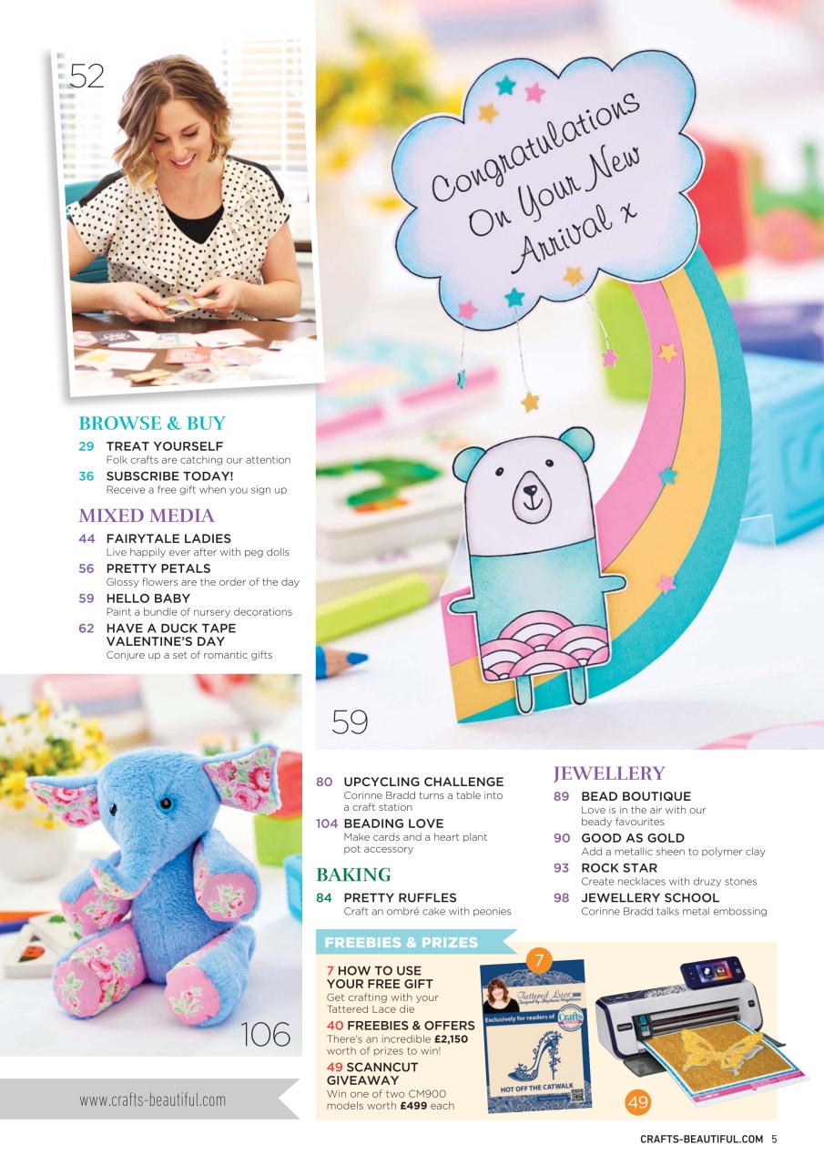 Crafts Beautiful Preview Pages