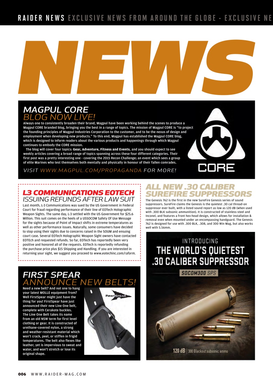 Raider Preview Pages