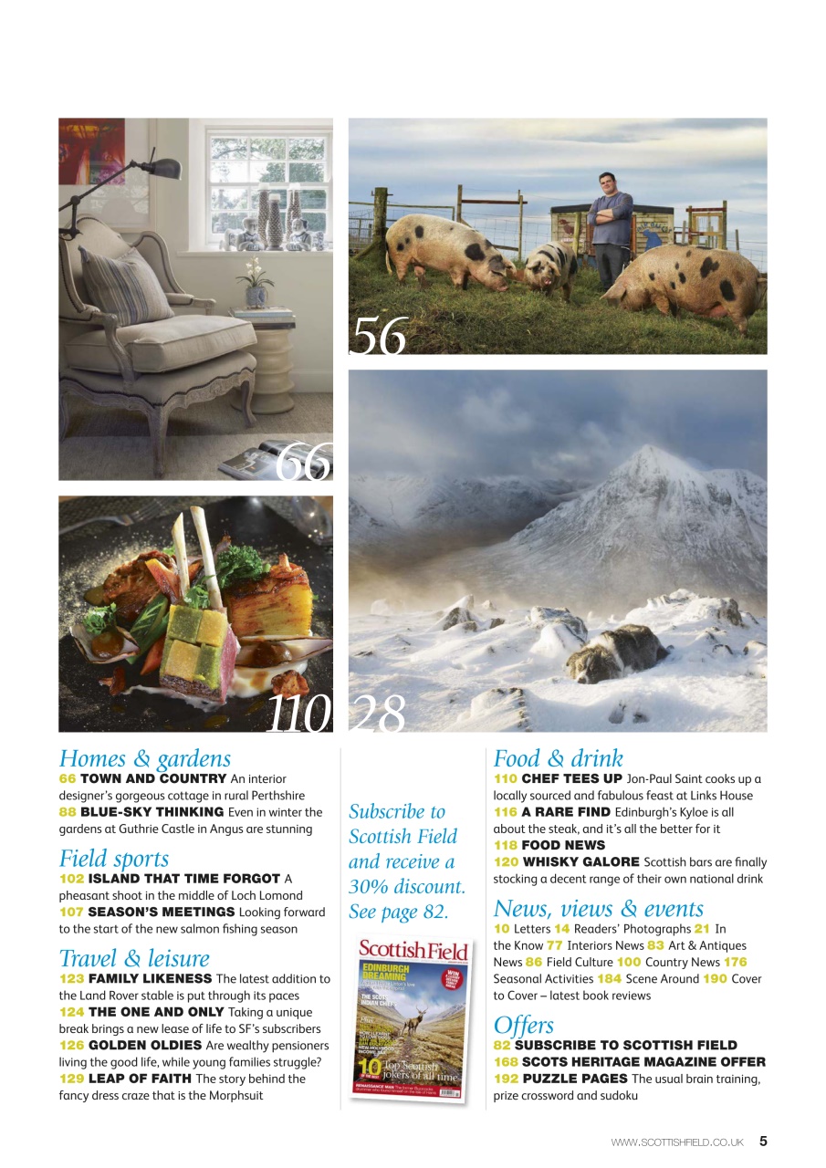 Scottish Field Preview Pages