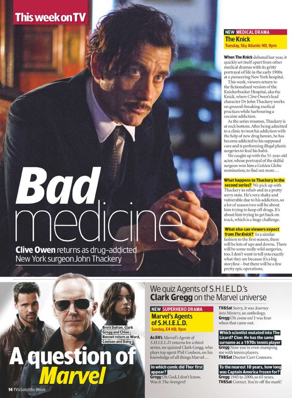 TV & Satellite Week Preview Pages