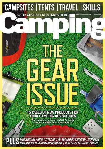 Camping issue THE GEAR ISSUE (Feb 2016)