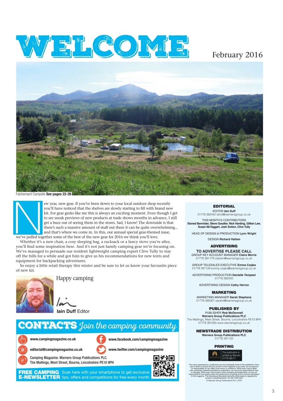 Camping Preview Pages