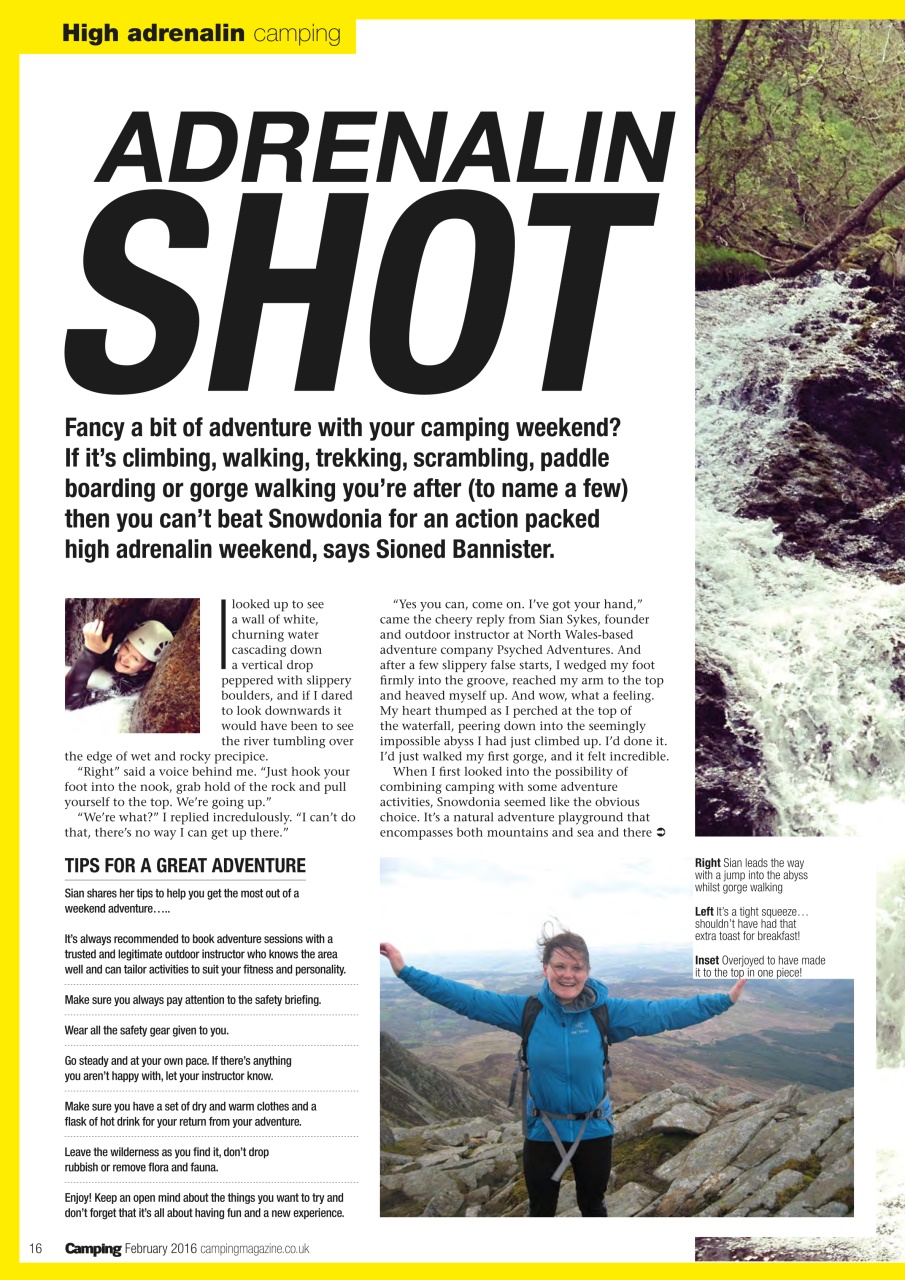 Camping Preview Pages