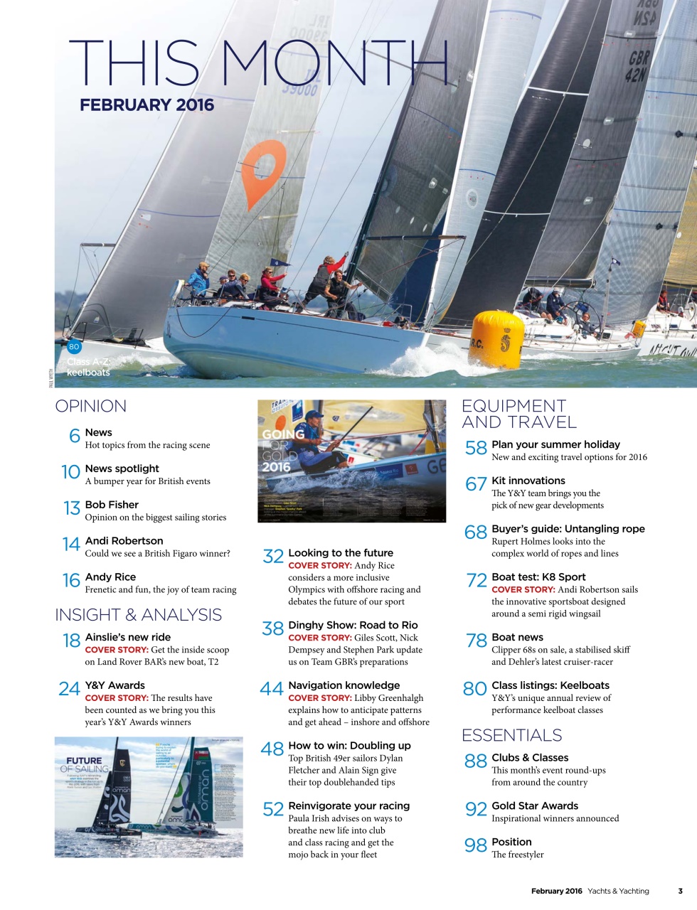 Yachts & Yachting Preview Pages