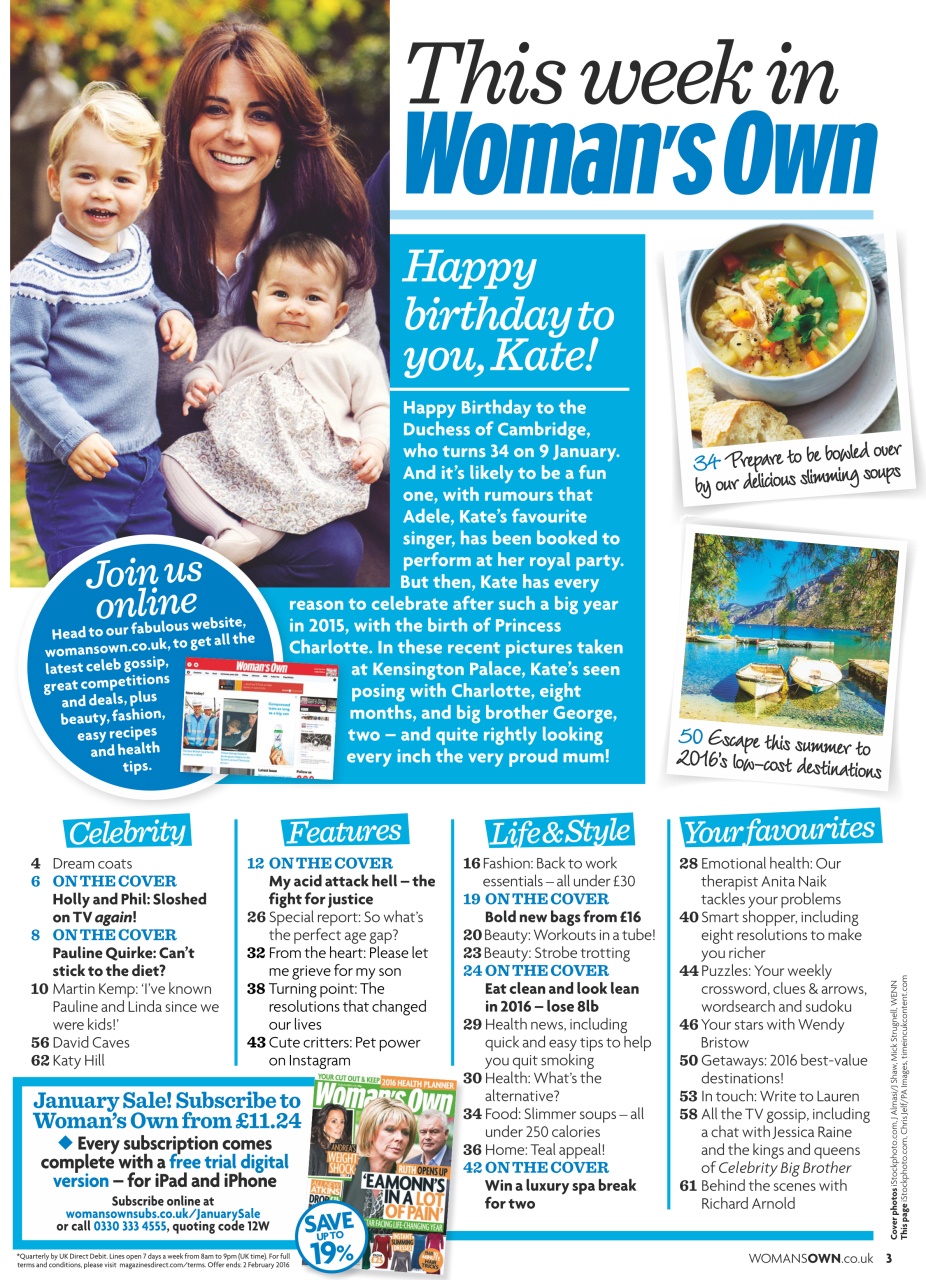 Woman's Own Preview Pages