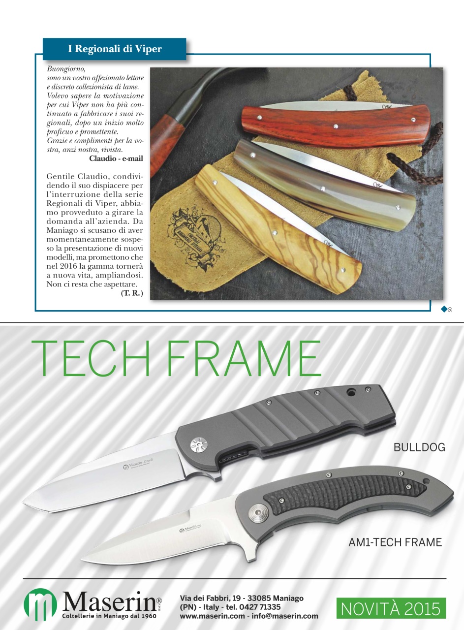 COLTELLI Preview Pages