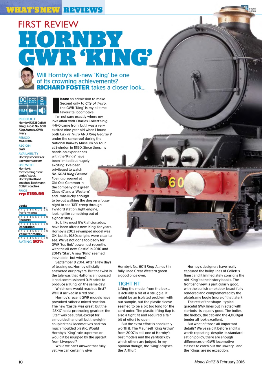 Model Rail Preview Pages