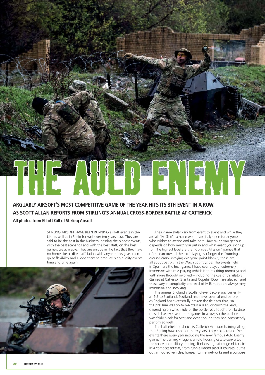 Airsoft Action Preview Pages