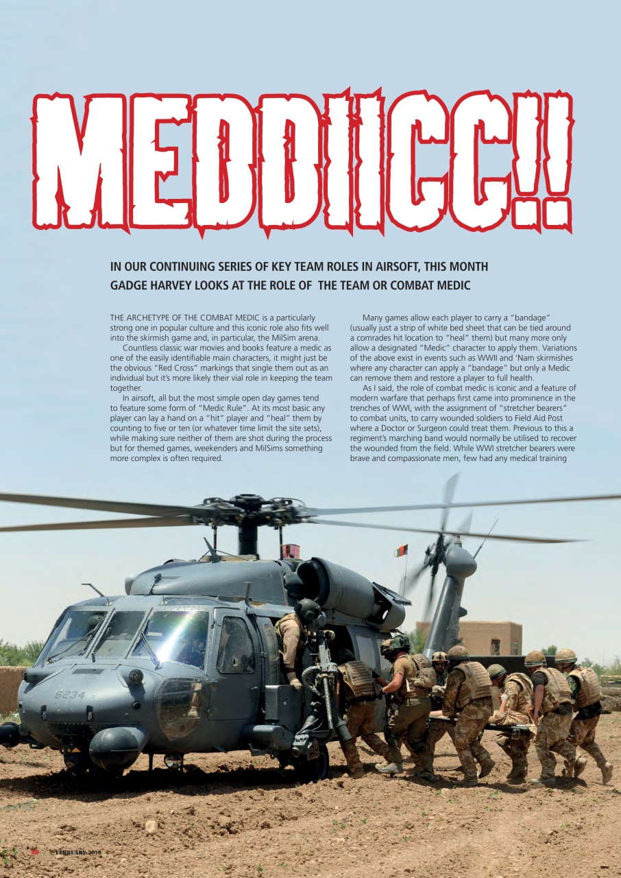 Airsoft Action Preview Pages