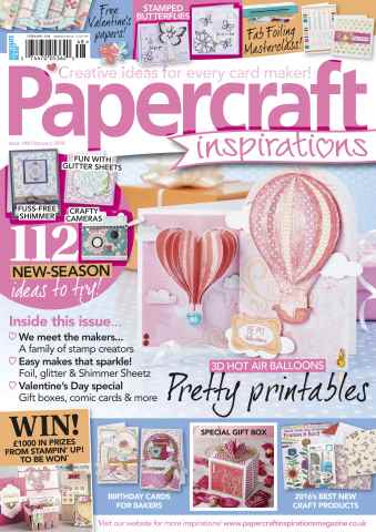 Papercraft Inspirations issue February 2016