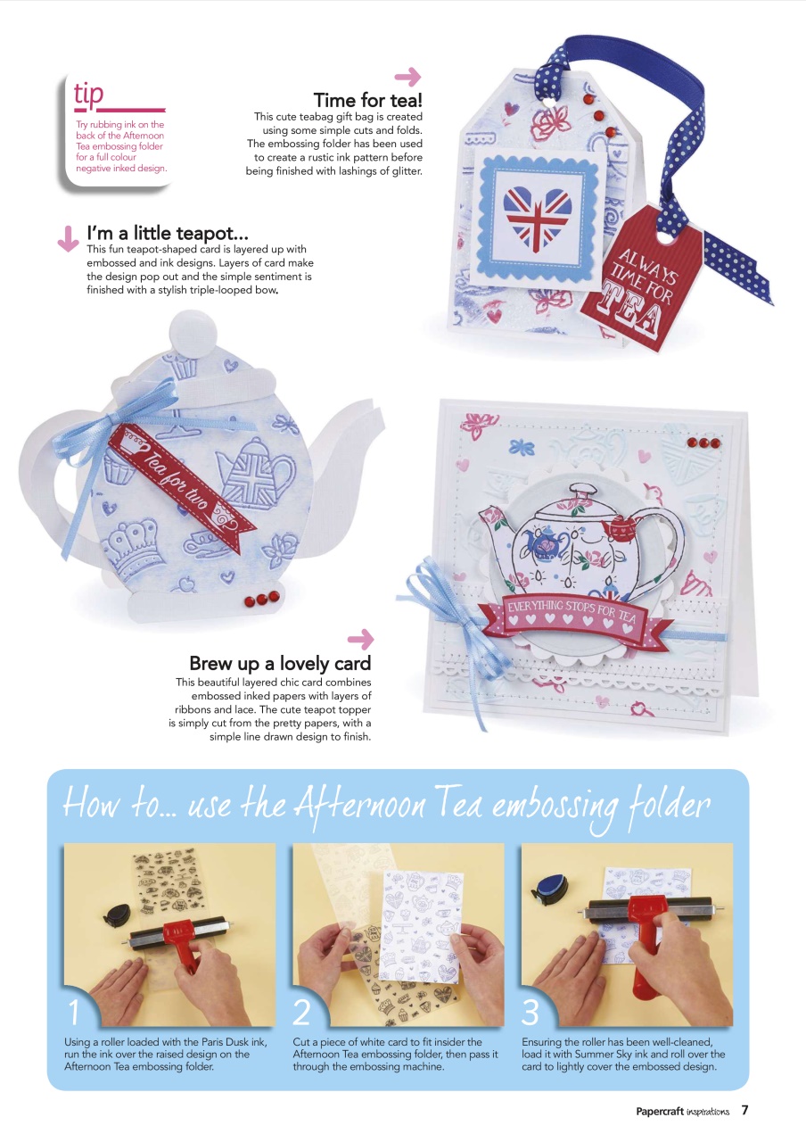 Papercraft Inspirations Preview Pages