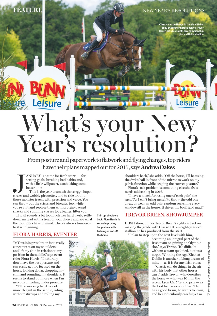 Horse & Hound Preview Pages