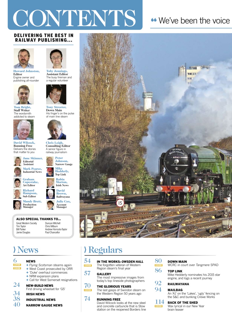 Steam Railway Preview Pages