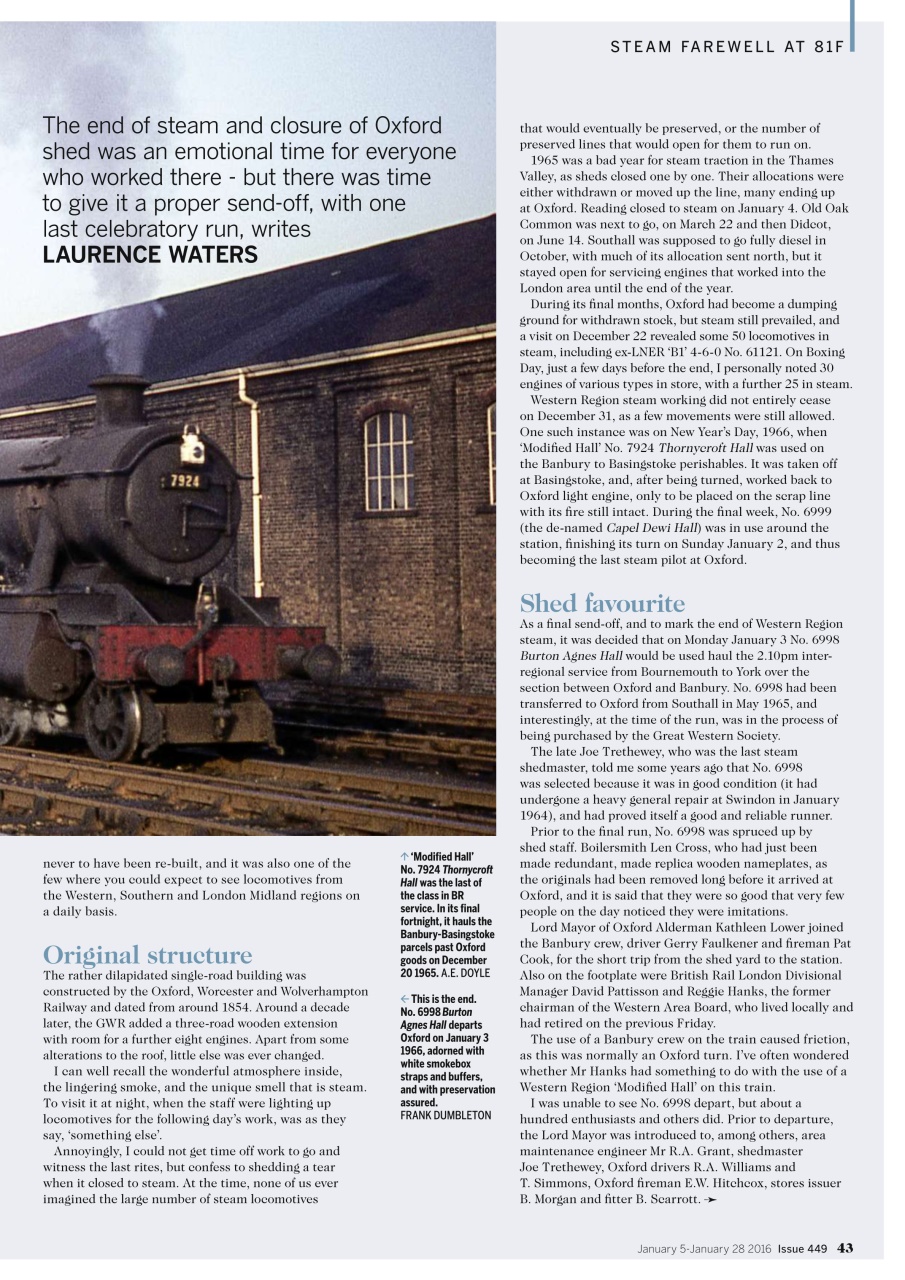 Steam Railway Preview Pages