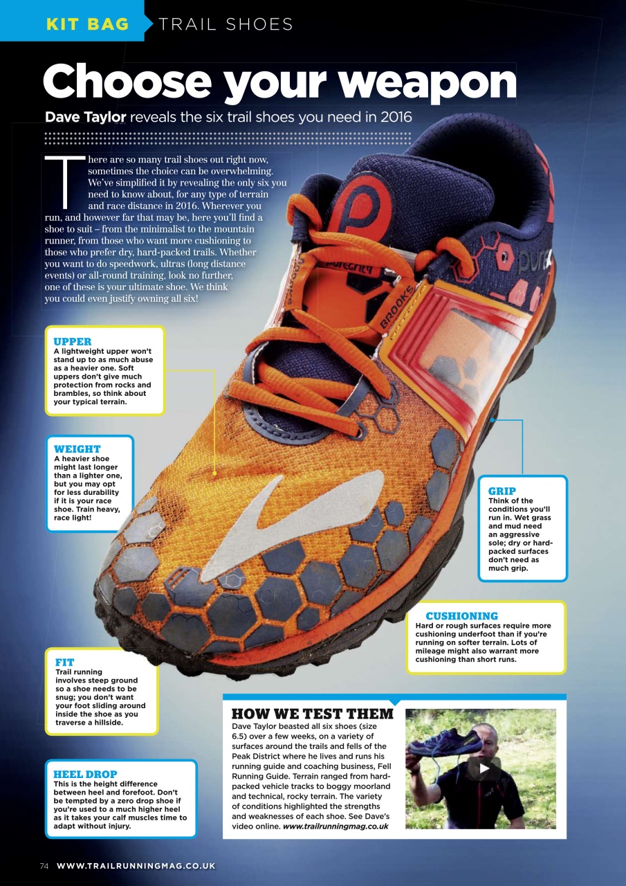 Trail Running Preview Pages