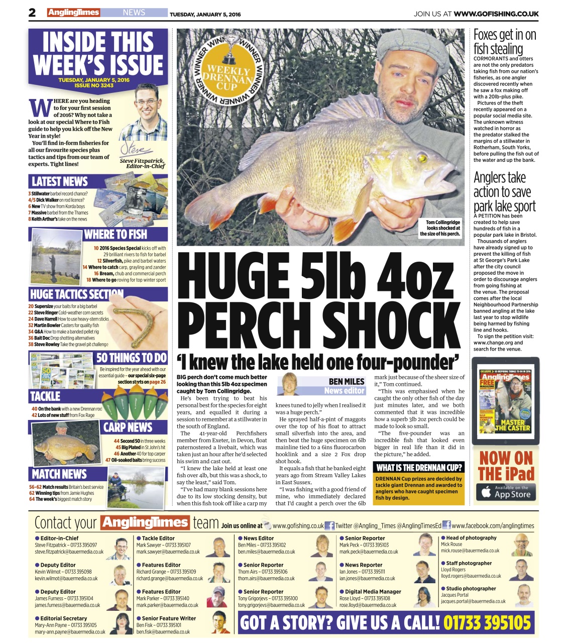 Angling Times Preview Pages
