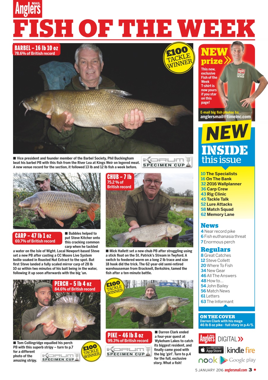 Anglers Mail Preview Pages