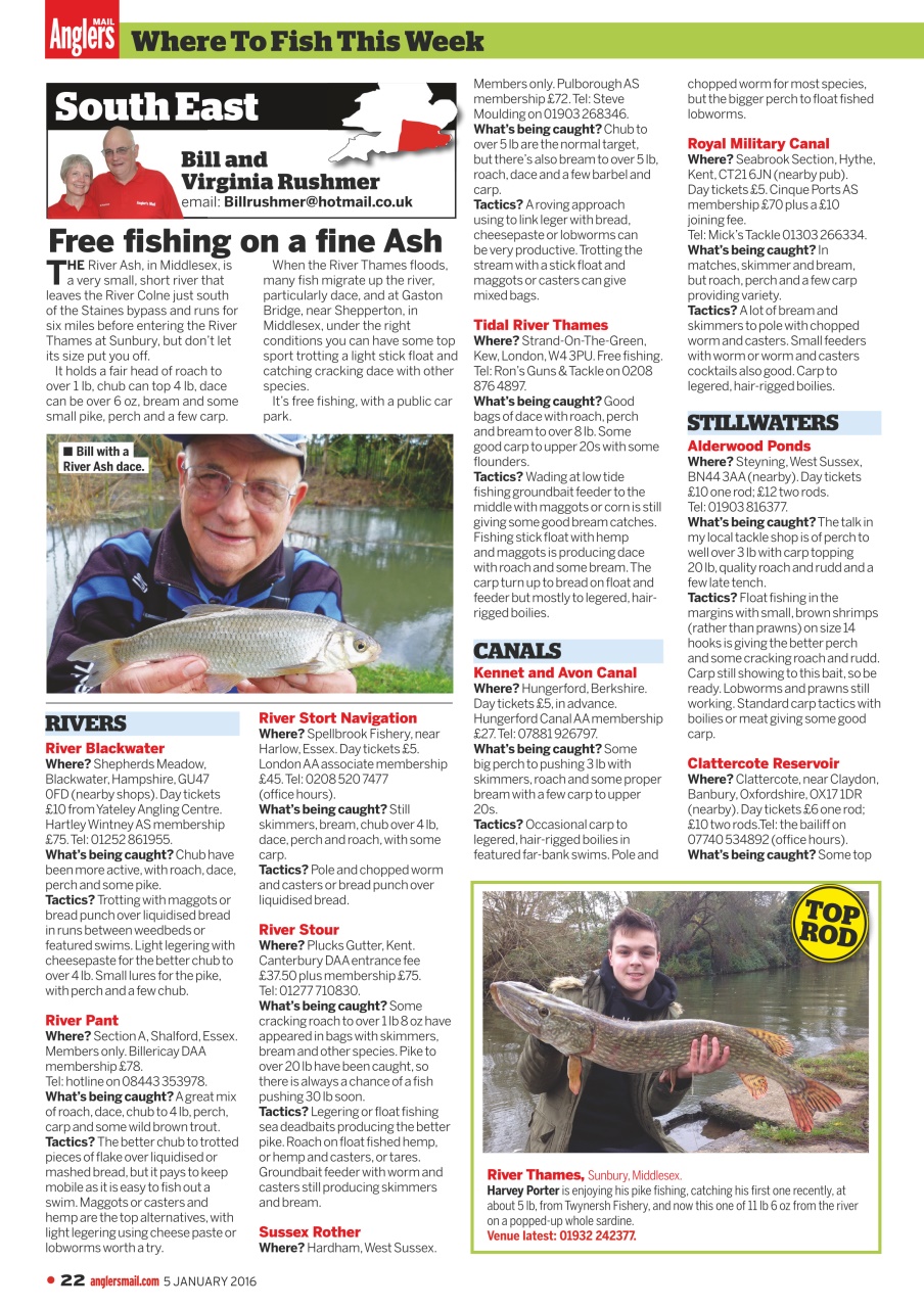 Anglers Mail Preview Pages