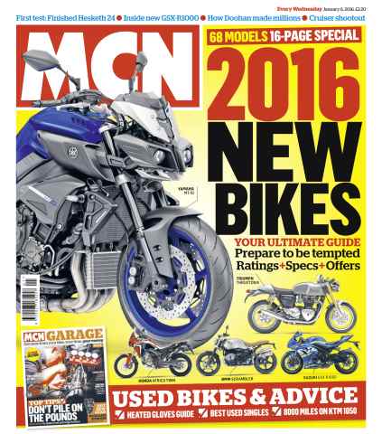 MCN issue 6th January 2016