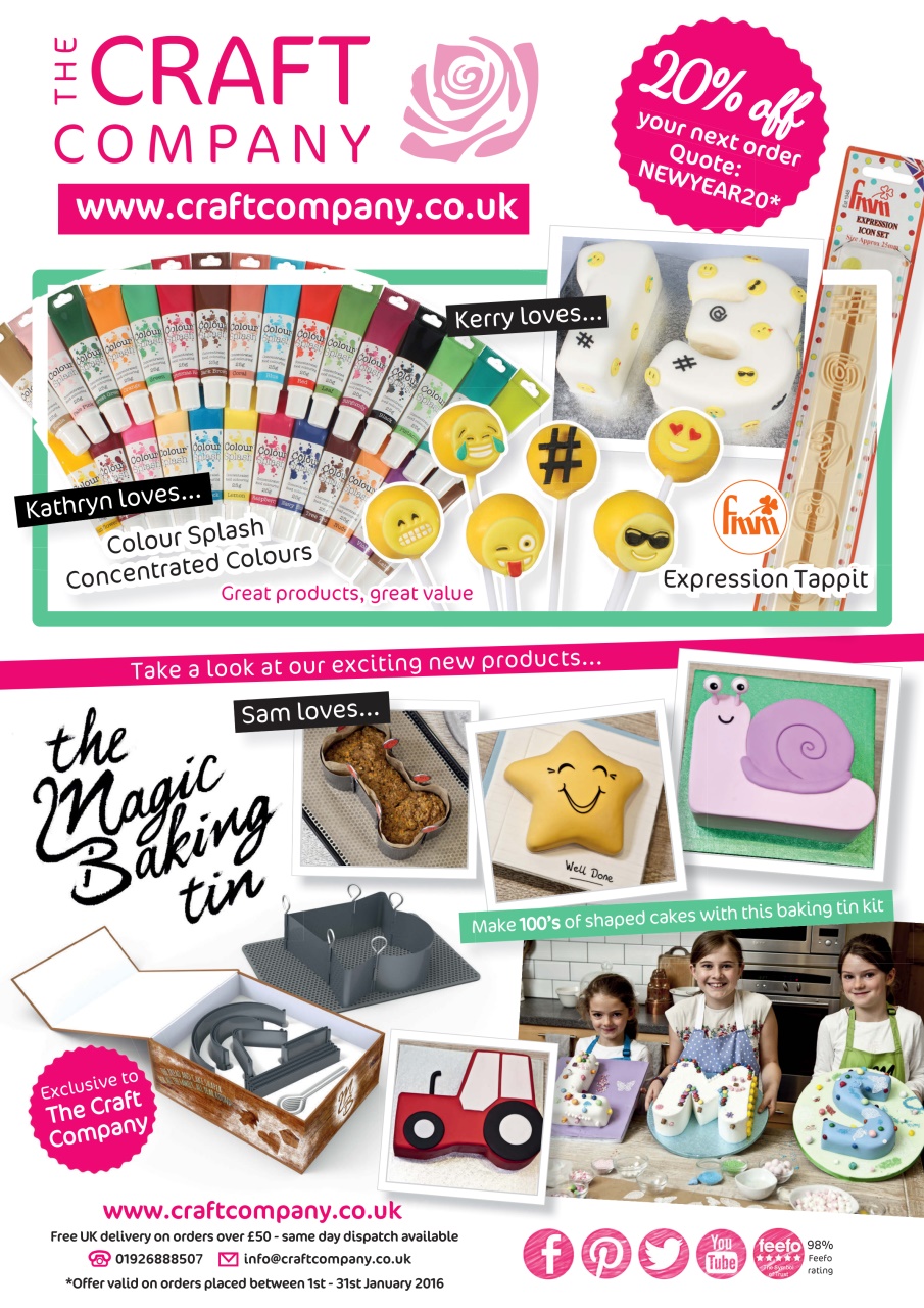Cake Decoration & Sugarcraft Magazine Preview Pages