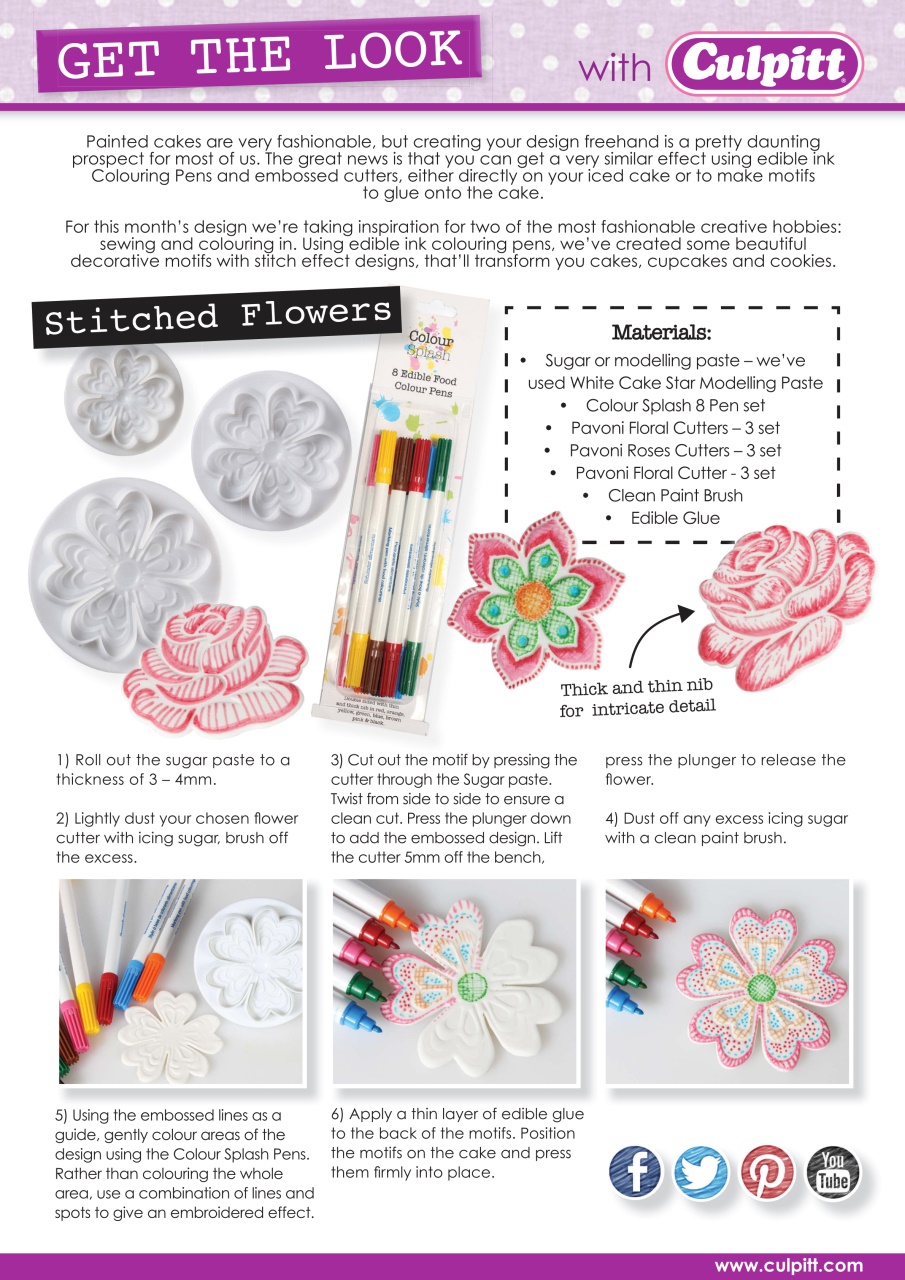 Cake Decoration & Sugarcraft Magazine Preview Pages