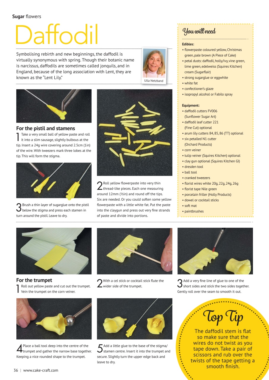 Cake Decoration & Sugarcraft Magazine Preview Pages