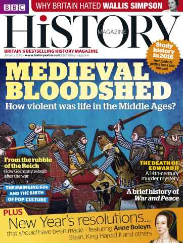 History Extra Magazine issue January 2016