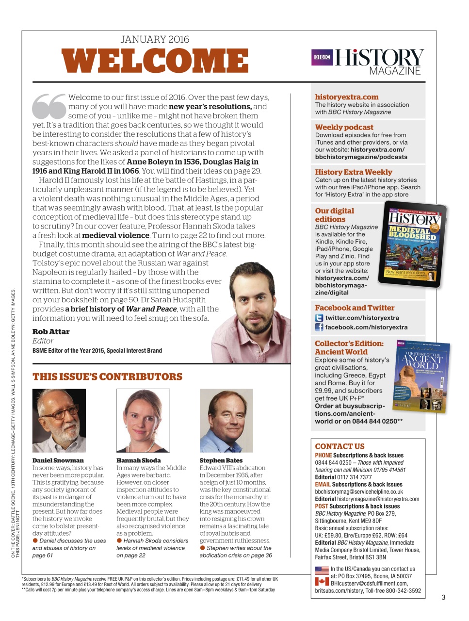 History Extra Magazine Preview Pages