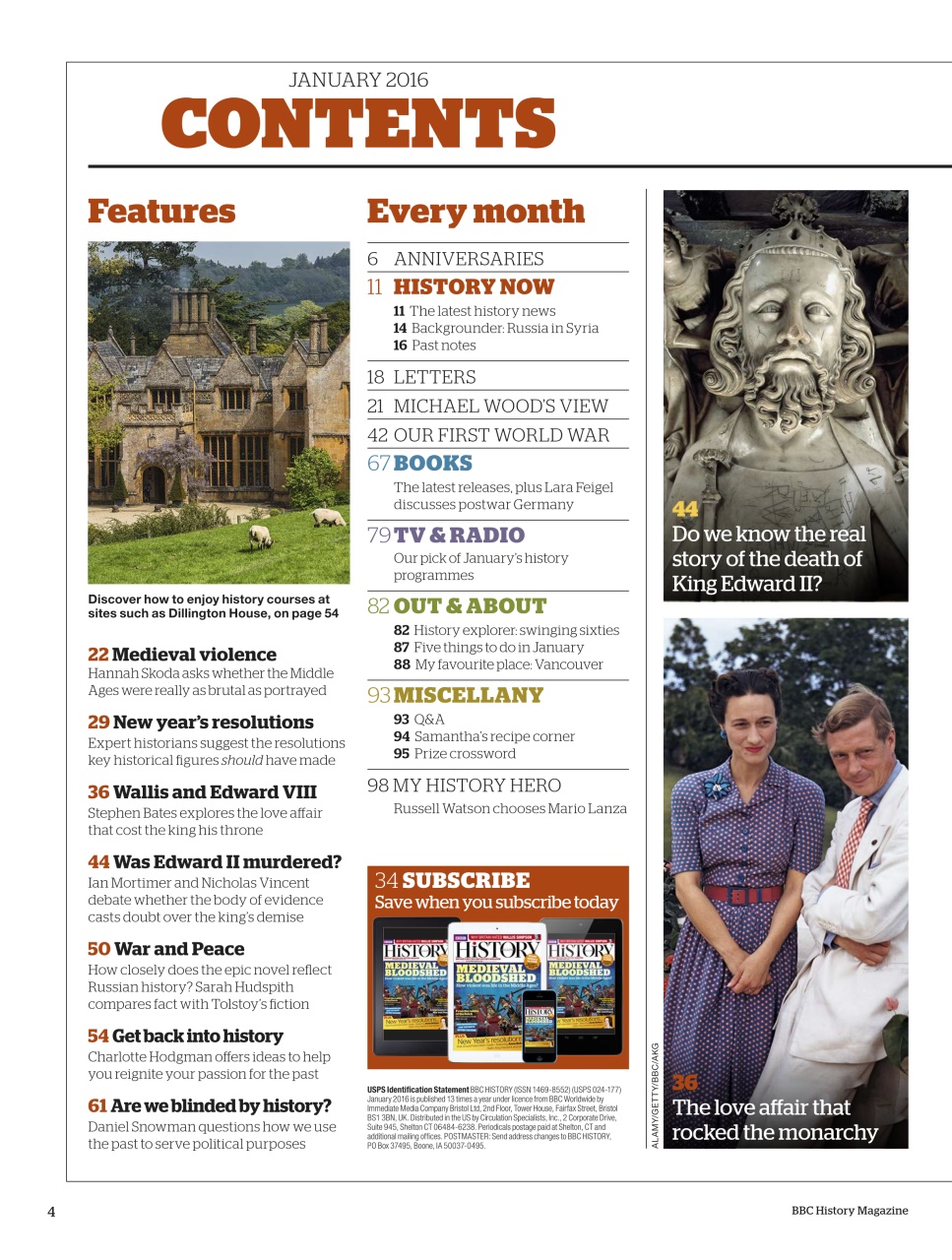 History Extra Magazine Preview Pages