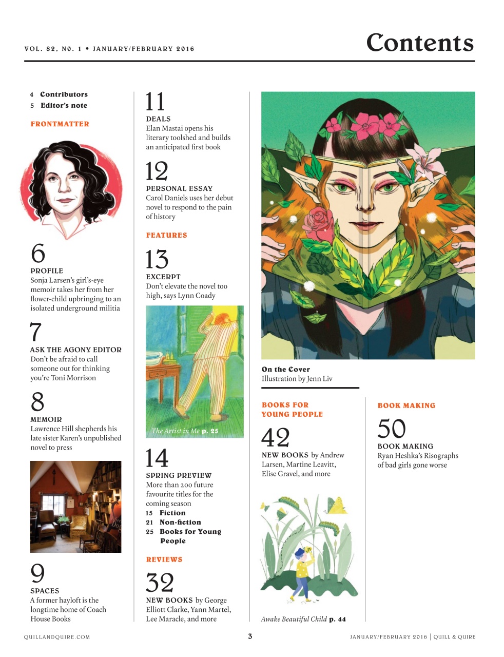 Quill & Quire Preview Pages