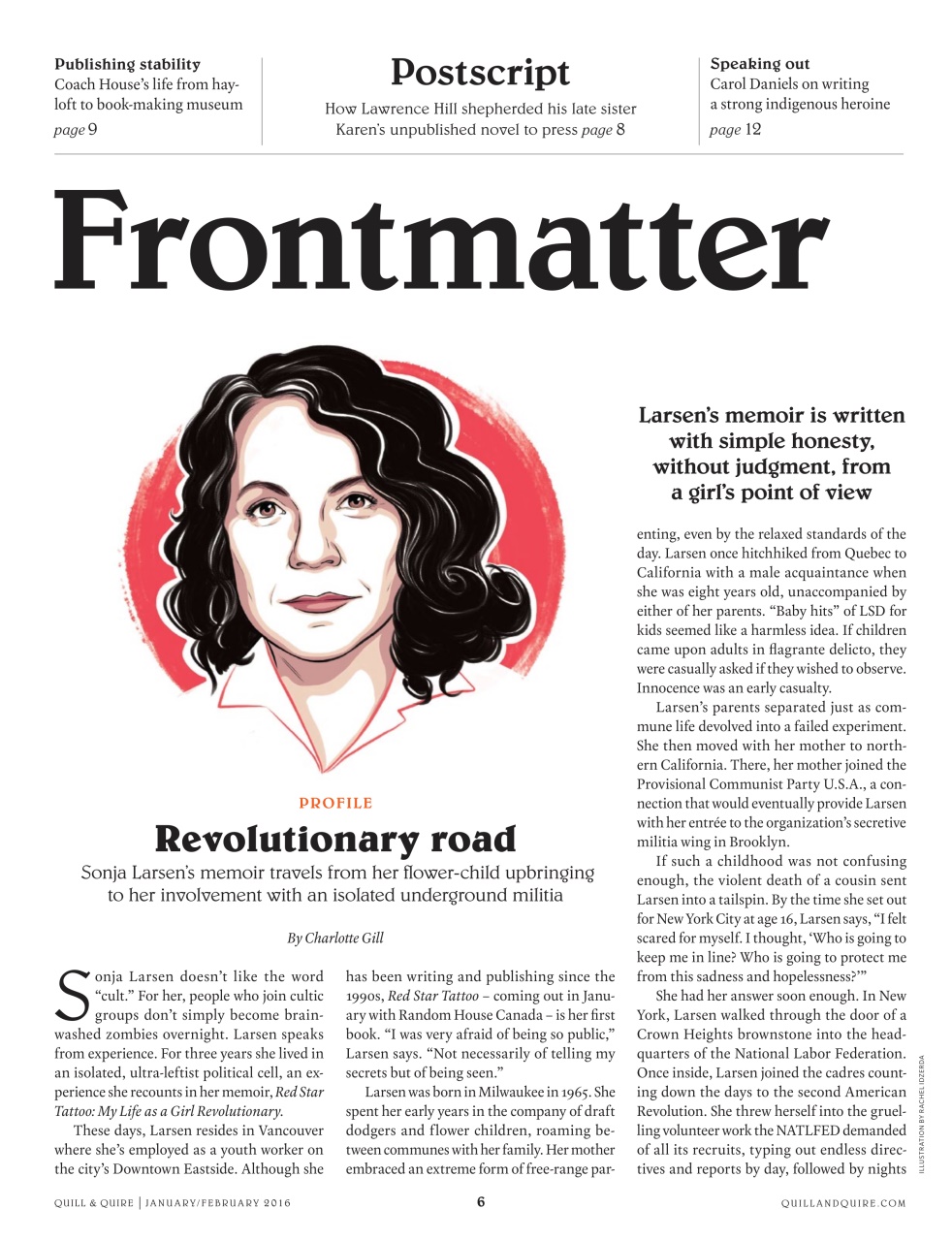 Quill & Quire Preview Pages