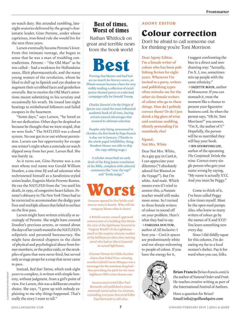 Quill & Quire Preview Pages