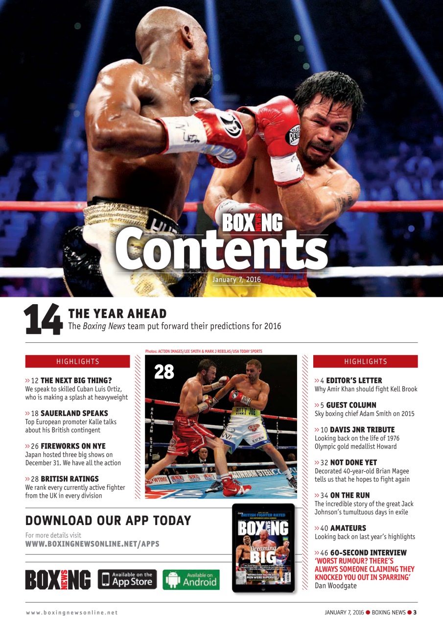 Boxing News Preview Pages
