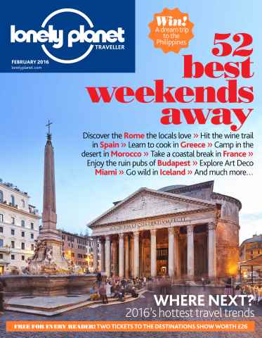 Lonely Planet issue  February 2016