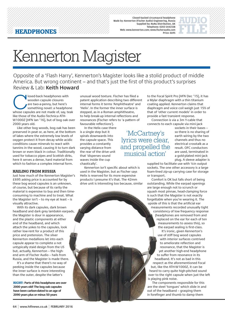 Hi-Fi News Preview Pages