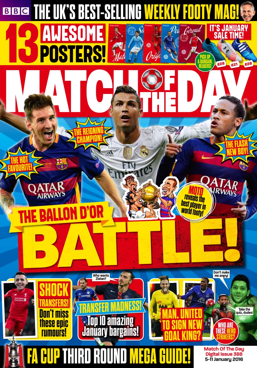 Match of the Day Preview Pages