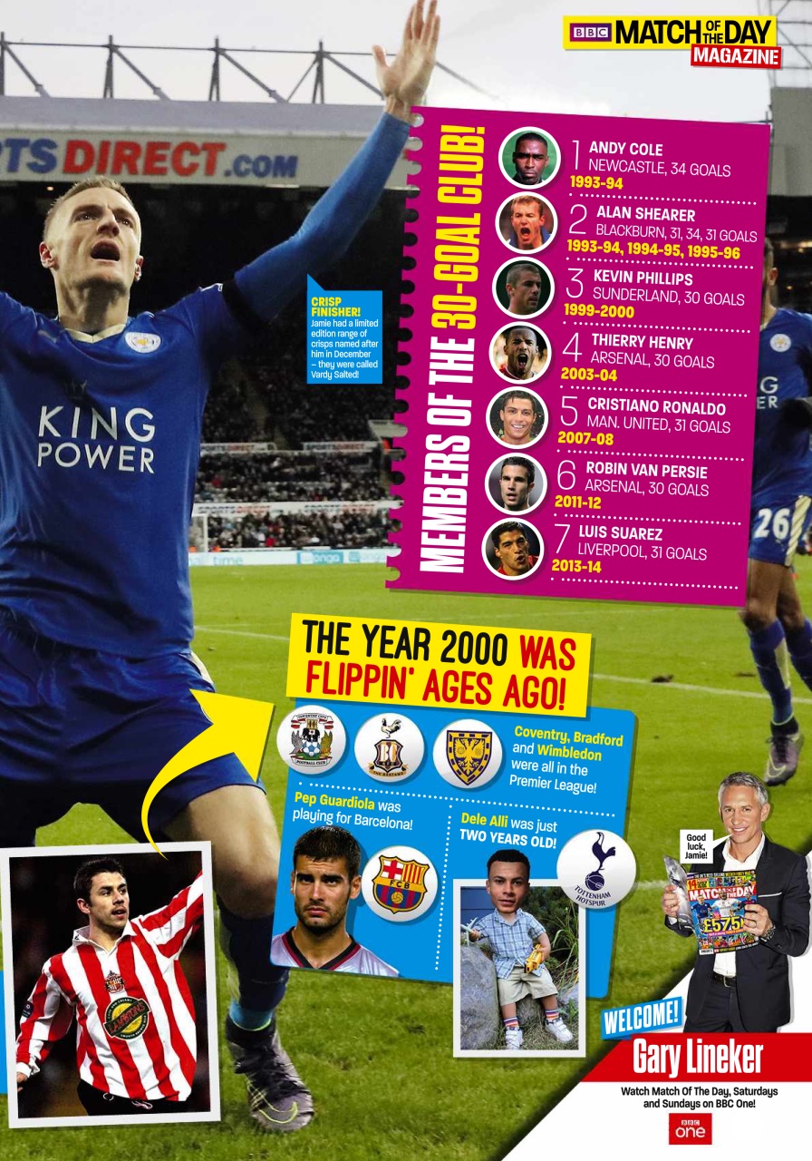 Match of the Day Preview Pages