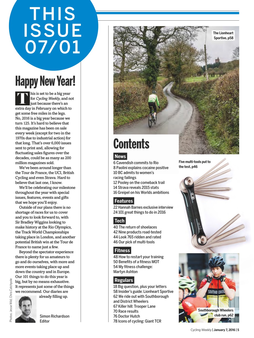 Cycling Weekly Preview Pages