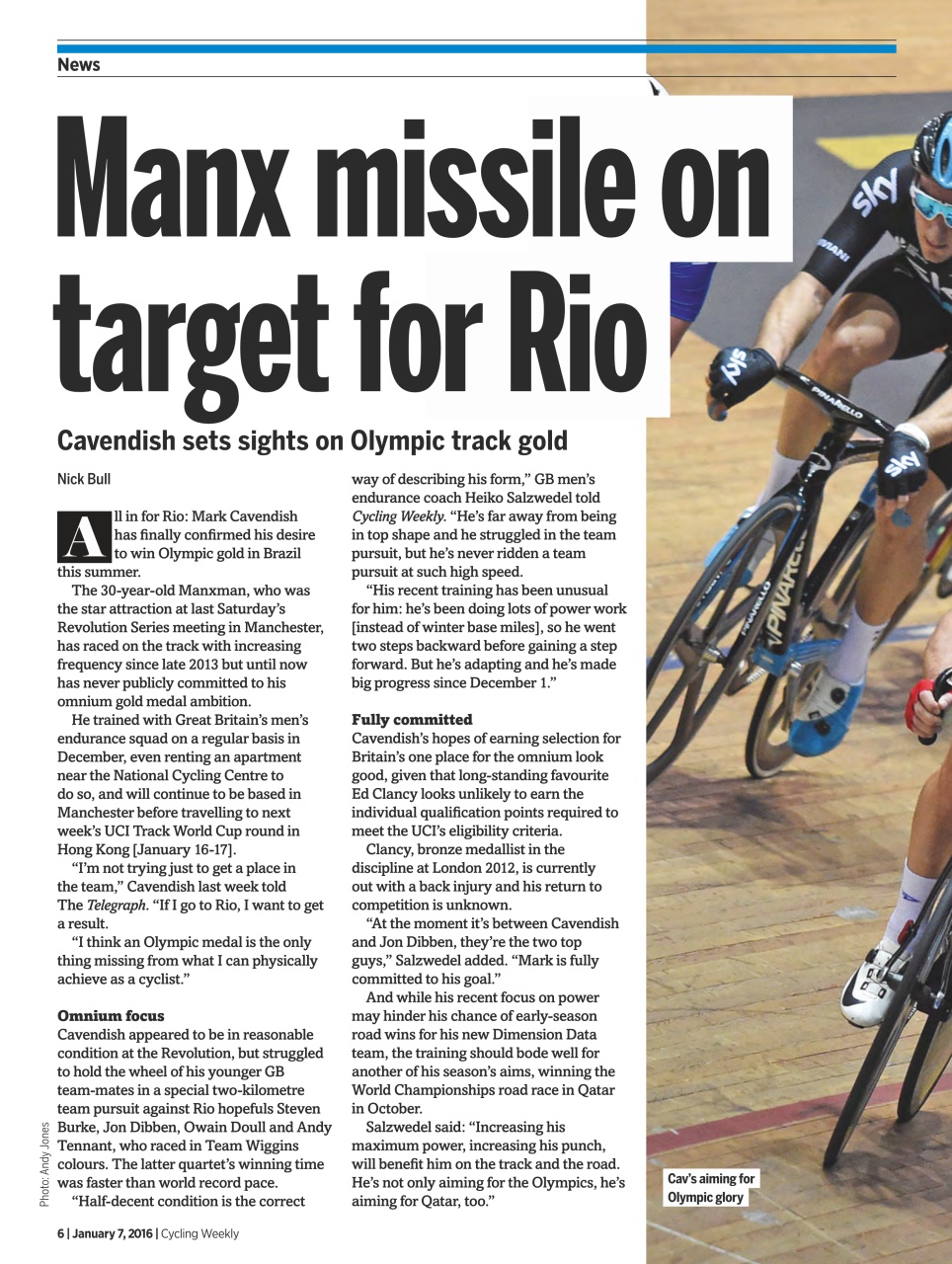 Cycling Weekly Preview Pages