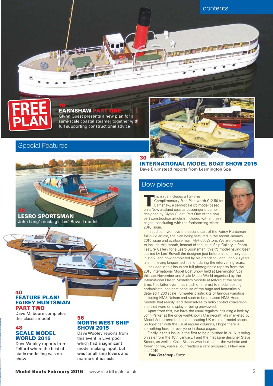 Model Boats Preview Pages