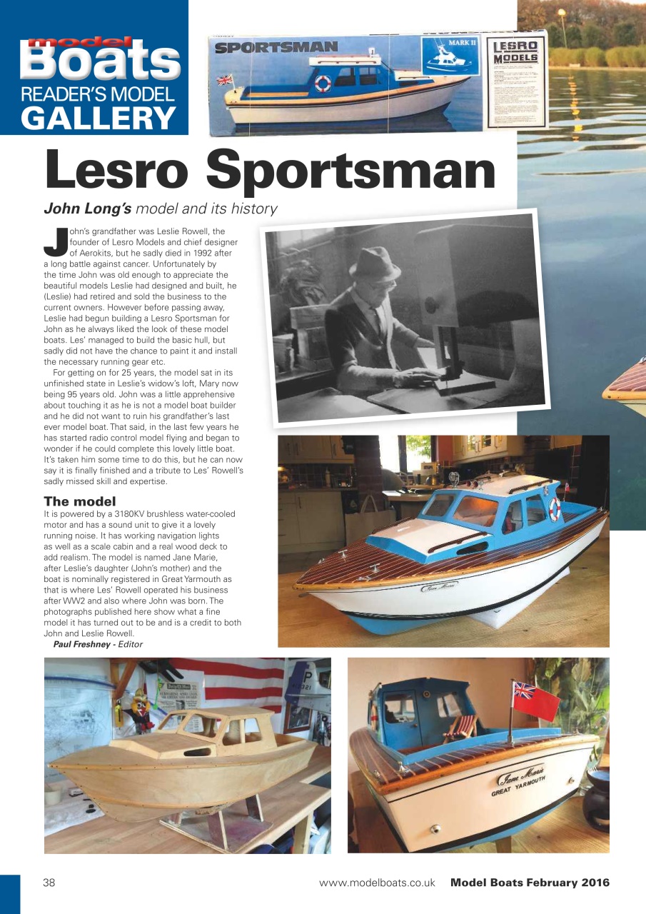 Model Boats Preview Pages