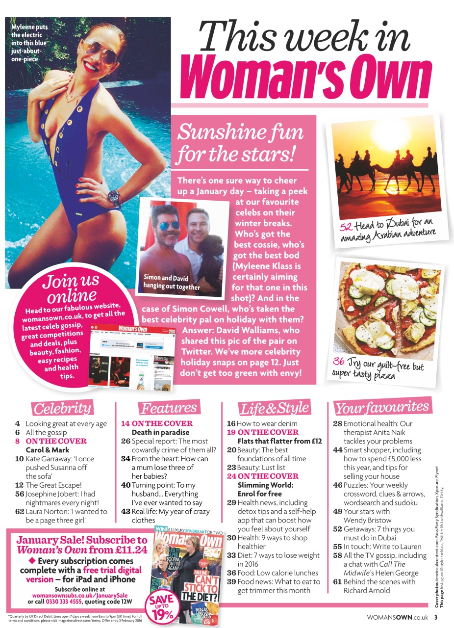 Woman's Own Preview Pages