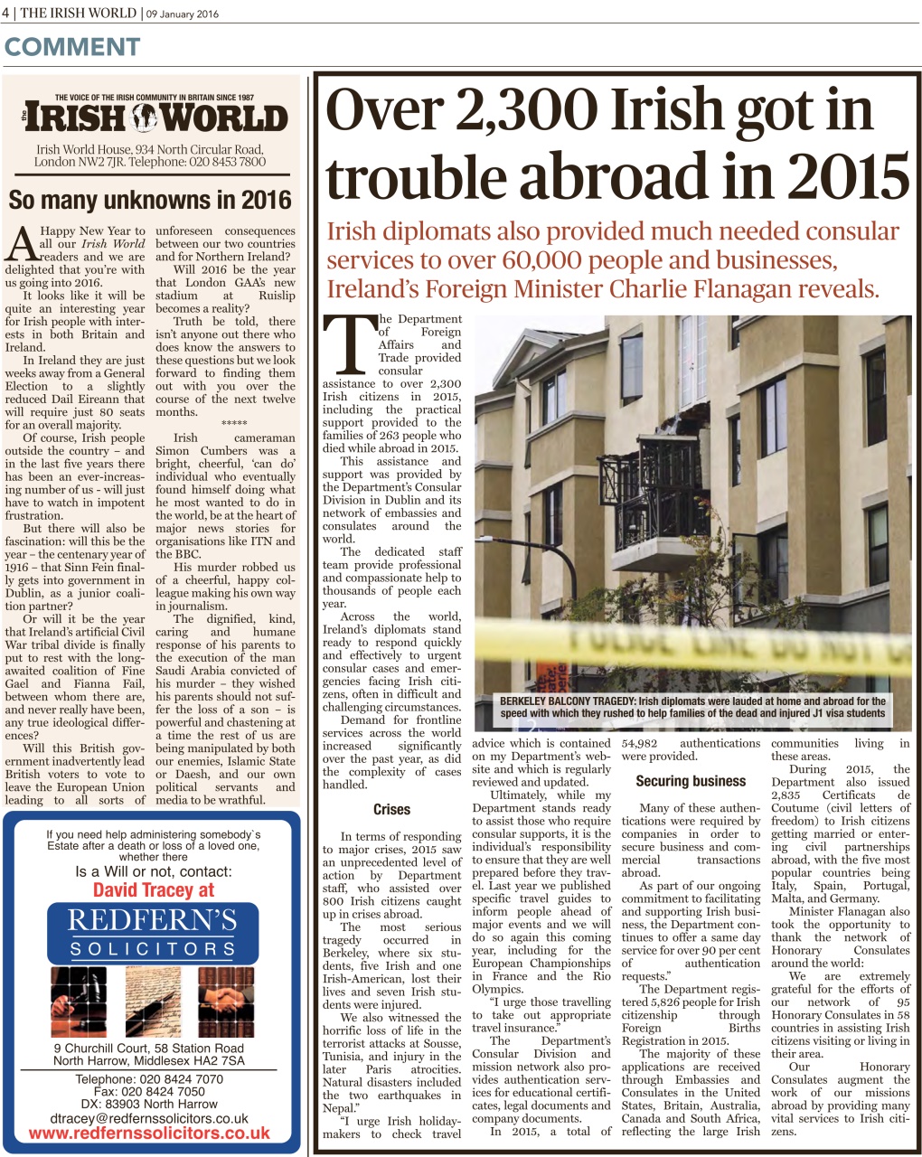 Irish World Preview Pages