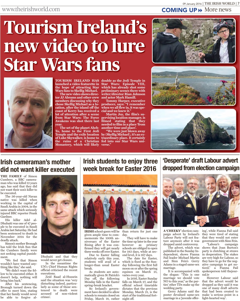 Irish World Preview Pages