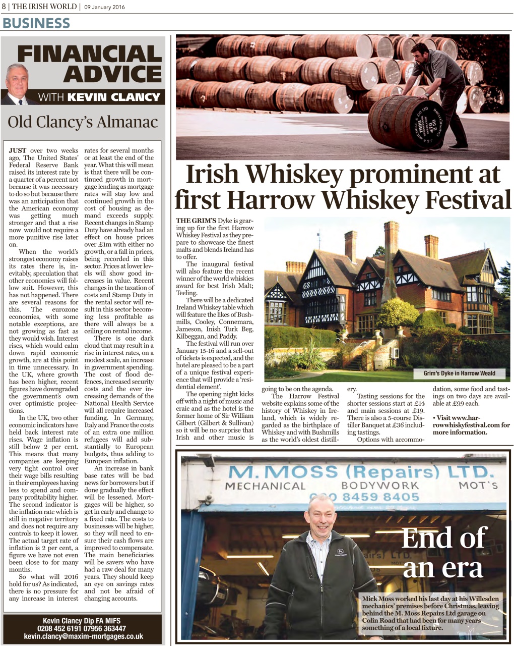 Irish World Preview Pages