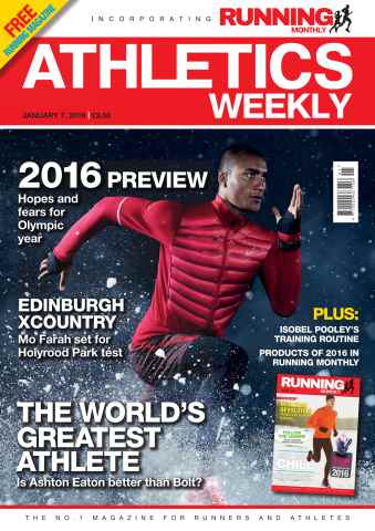 AW – Athletics Weekly Magazine issue 07/01/2016