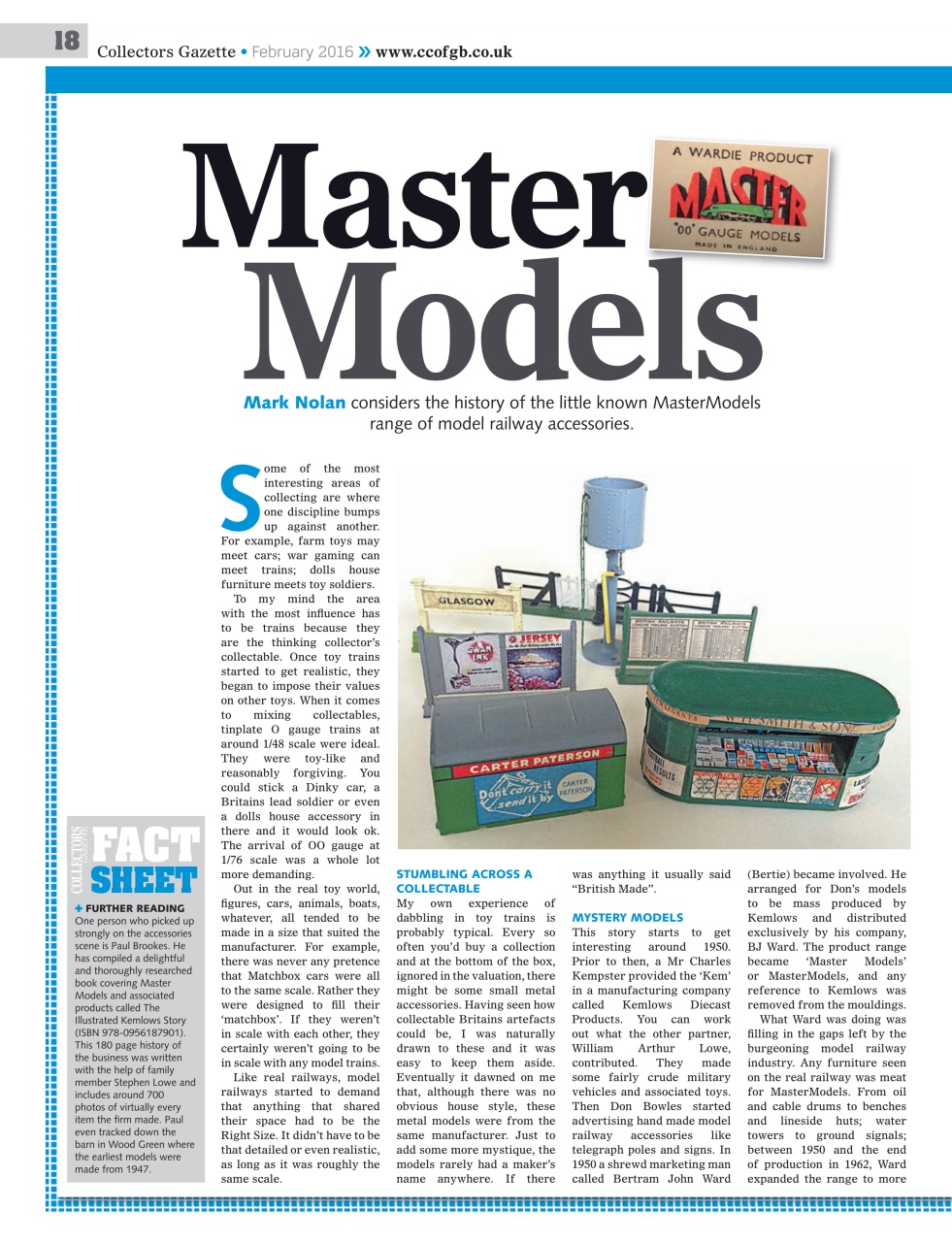 Collectors Gazette Preview Pages