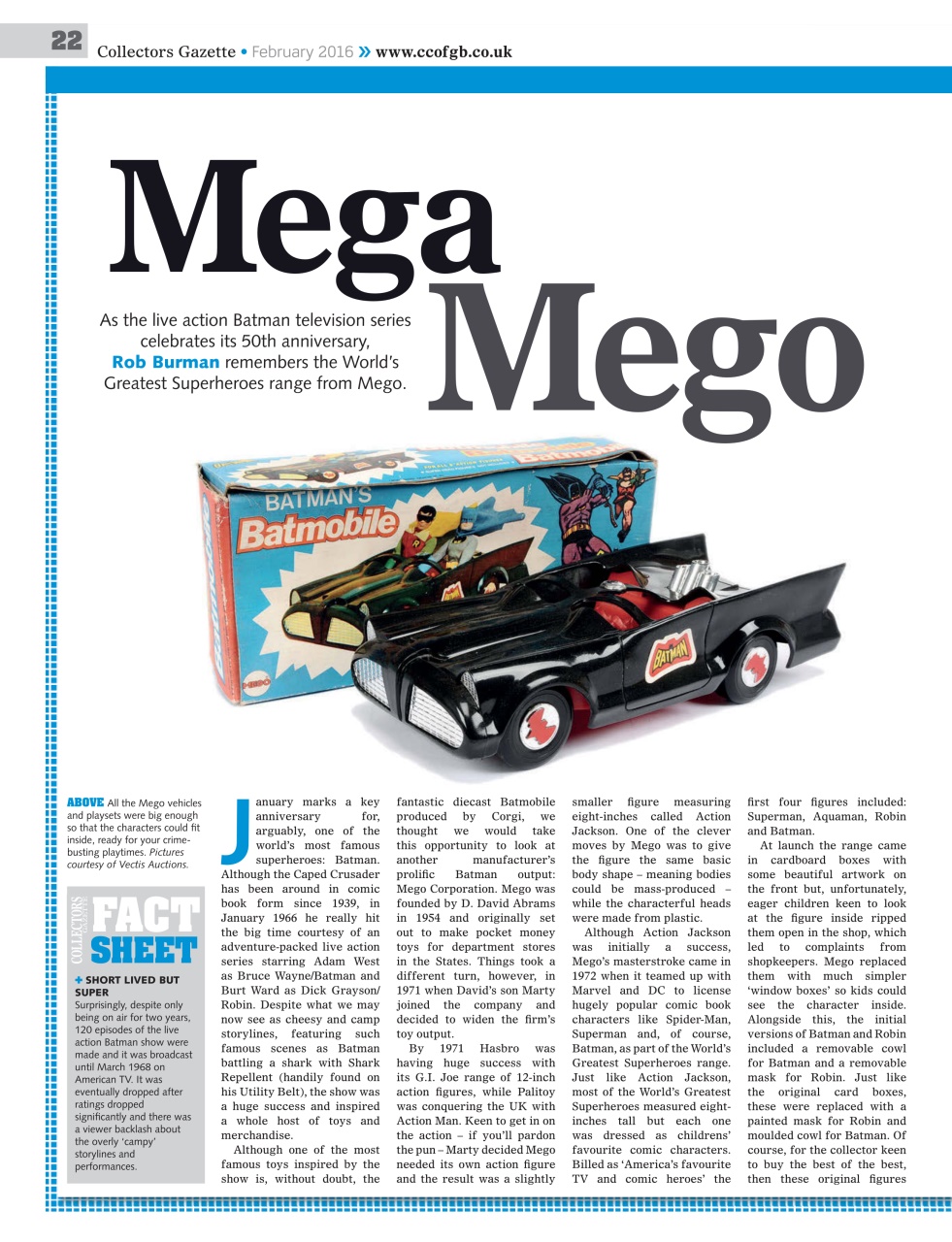 Collectors Gazette Preview Pages
